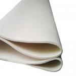 Soft Surface 10mm Pure Slitting White Needle Felting for sale