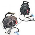 Mini Size Portable Hand Fiber Optic Cable Reel / Wire Spool / Wire Winch for sale