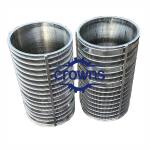 Factory Outlet ID 260mm Wedge Wire Mesh Pipe Filter Cylinder for Liquid Filtration for sale