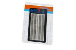 China Clear ABS Plastic Solderless Breadboard with 2 Binding Posts supplier