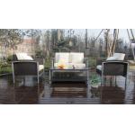 brush alu wicker sofa set for sale