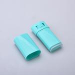 Empty Smooth Surface Plastic Deodorant Tubes Customized Packaging Iso9001 Certificate
