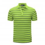 Standard Size S 5XL Polo Neck T Shirts For Men Striped for sale