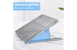 China Foldable Adjustable Desktop Laptop Stand Cooling Ventilated OEM ODM supplier