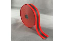 China 100% Cotton Reflective Webbing Reflective Fabric Tape For Garment supplier