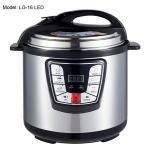 Adjustable 6L Digital Pressure Cooker , Kitchen Pressure Cooker Progrommable for sale