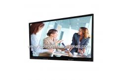 China Black  Touch Screen Interactive Whiteboard , Meeting Interactive Board 5G WIFI supplier