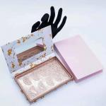 Custom Rigid Magnetic Box Color Printing for False Eyelashes Packaging for sale