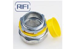 China 1/2 Hexagonal Thread Straight Liquid Tight Flexible Conduit Connector supplier