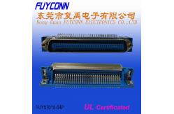China 64 Pin Right Angle PCB Connector Male 32pairs Champ Centronic Connectors supplier