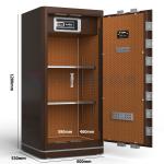 Solid Steel Construction Home Safe Box Best Home Safe Fingerprint Safe Box for sale