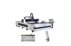 China 1000w Fiber Metal Laser Cutting Machine With WSX / Raytools  Head supplier