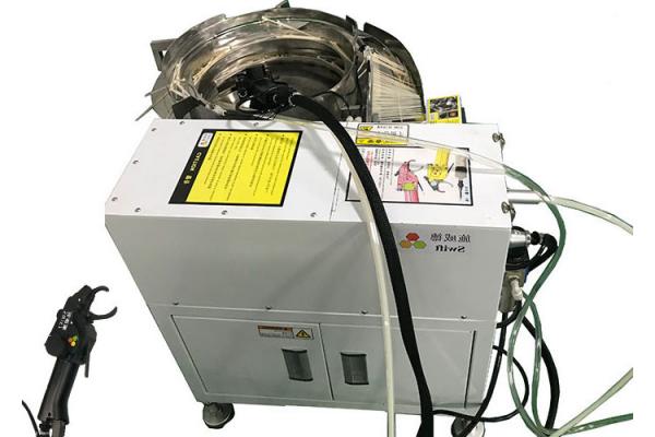 Adjustable 70N 80N Automatic Cable Tying Machine With Wheels