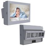Android 55 Inch Outdoor Lcd Advertising Totem Sun Readable for sale