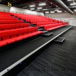 TUV Standard Damp Proof Indoor Retractable Bleacher Seating for sale