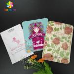 Food Grade Grip Seal Bags Aluminum Foil Storage Cosmetic Mask Packing For Tea Snack Nut Bean for sale