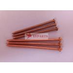3mm Wire Dia Steel 4.8 Cd Weld Stud Inulation Pins With Copper Plated for sale