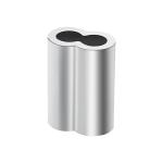 Corrosion Resistant Wire Crimp Sleeves Multipurpose Durable 3/16 70pcs for sale