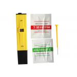ABS New Material Electronic PH Meter , Handheld Digital PH Meter Anti Corrosion for sale
