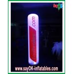Versatile Safe Inflatable Pillar 190T Nylon Cloth With Logo Printing