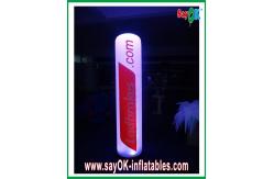 China Versatile Safe Inflatable Pillar 190T Nylon Cloth With Logo Printing supplier