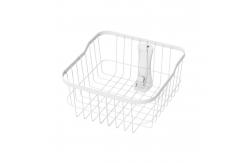 China Multifunctional Metal Storage Trolley , Kitchen Rotating Trolley Three Layer supplier