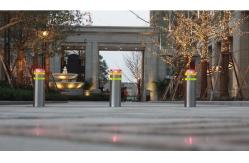 China Car Parking Blocker Road Security Barriers , Smart Vehicle Parking Space Blocker supplier