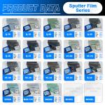 Sputter Car Window Film 99% UVR 88% IRR Dark Metallic Solar Privacy Tint 16% VLT 