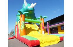 China Long Bouncy Castle 13.2X4.7X3M Inflatable Obstacle Course supplier