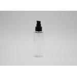 18mm Clear Pet 100ml Refillable Plastic Spray Bottles For Personal Care for sale