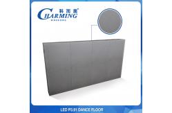 China Practical 1920Hz LED Screen Floor Tiles , IP65 Waterproof Rent Disco Floor supplier