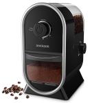 Mini Black Burr Coffee Grinder 100W Coffee Grinding Machine For Home for sale