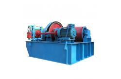 China Hot Sale Blue Electric Rolling Pneumaticc Wire Rope Pulling Winch supplier