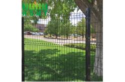 China Garden Security Perimeter Bending 3d Curved Wire Mesh Fence Easy Installation supplier