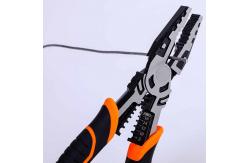 China ANSI 9 Combination Pliers Ergonomic Handles Wire Crimping Tool supplier
