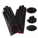 Durable Leather Winter Gloves , Custom Made Leather Gloves For Motorcycle for sale