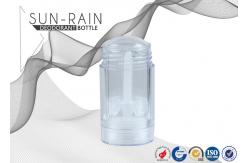 China Plastic Round 30ml Empty Deodorant Containers , Plastic Cosmetic Packaging SR1002A supplier