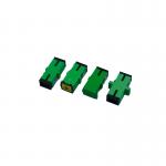 SC Green Fiber Adapter customized optic kit with flange or flangeless for sale