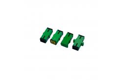 China SC Green Fiber Adapter customized optic kit with flange or flangeless supplier