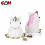 Custom Cartoon Cute Saving Money Pink piggy Coins bank Plastic Money Box