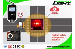 China Forklift Vehicles Safety UWB ABS LED Miners Cap Lamp supplier