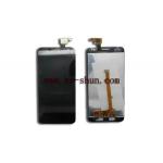 Black Cell Phone LCD Screen Replacement For Alcatel OT 6012 Complete for sale