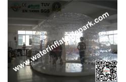 China UV Protected Transparent PVC Inflatable Clear Dome / 4m Dia Clear Dome supplier