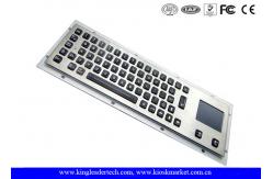 China Customizable Illuminated Metal Keyboard High Resistant With Integrated Touchpad supplier