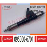 DENSO Common rail Diesel Fuel Injector 095000-6701 For HOWO Truck R61540080017A for sale