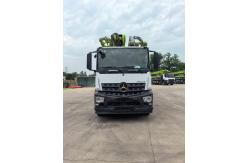 China Used Concrete Pump Trucks 59m with Remote Controller HBC and Stable Condition supplier
