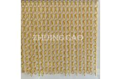 China Lobby Partition Aluminum Chain Curtain Colors Treatment supplier