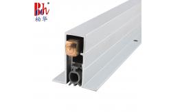 China Dust Prevention Automatic Door Bottom Seals Concealed / Non Visible With Side Edge supplier