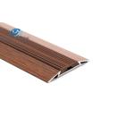 ODM Aluminium Anti Slip Stair Edge Nosing , Wood Grain Stair Nosing For Carpet for sale