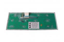 China Dynamic Sealed Ruggedized Backlit Keyboard Panel Mounted Keyboard With Matrix FPC Cable supplier